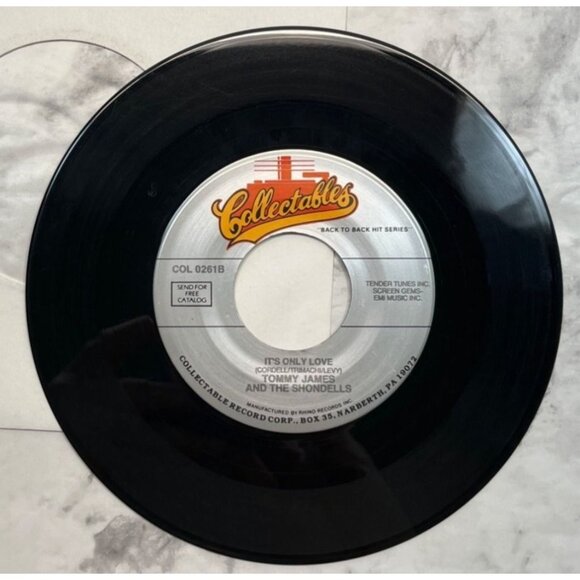Tommy James and the Shondells Hanky Panky / Its Only Love 45 Vinyl Pop Rock - Picture 6 of 6